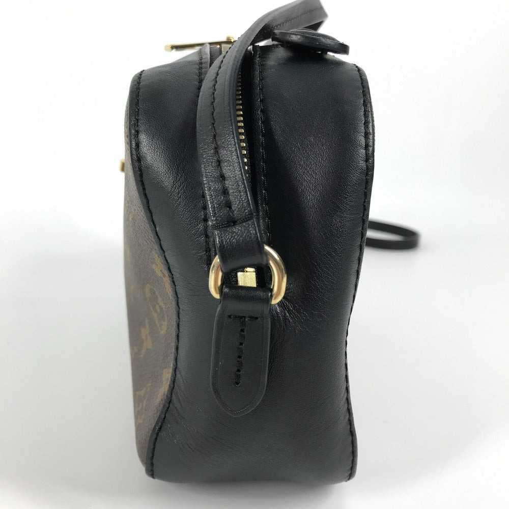 LOUIS VUITTON M43555 モノグラム サントンジュ カバン 斜め掛け ポシェット ショルダーバッグ モノグラムキャンバス レディース ノワール ブラック