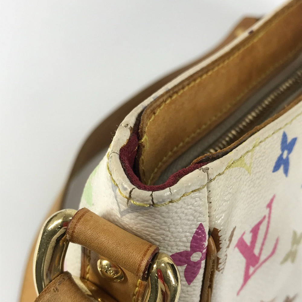LOUIS VUITTON M40051 モノグラムマルチカラー ロッジGM カバン 斜め掛け ショルダーバッグ モノグラムマルチカラーキャンバス レディース ブロン ホワイト