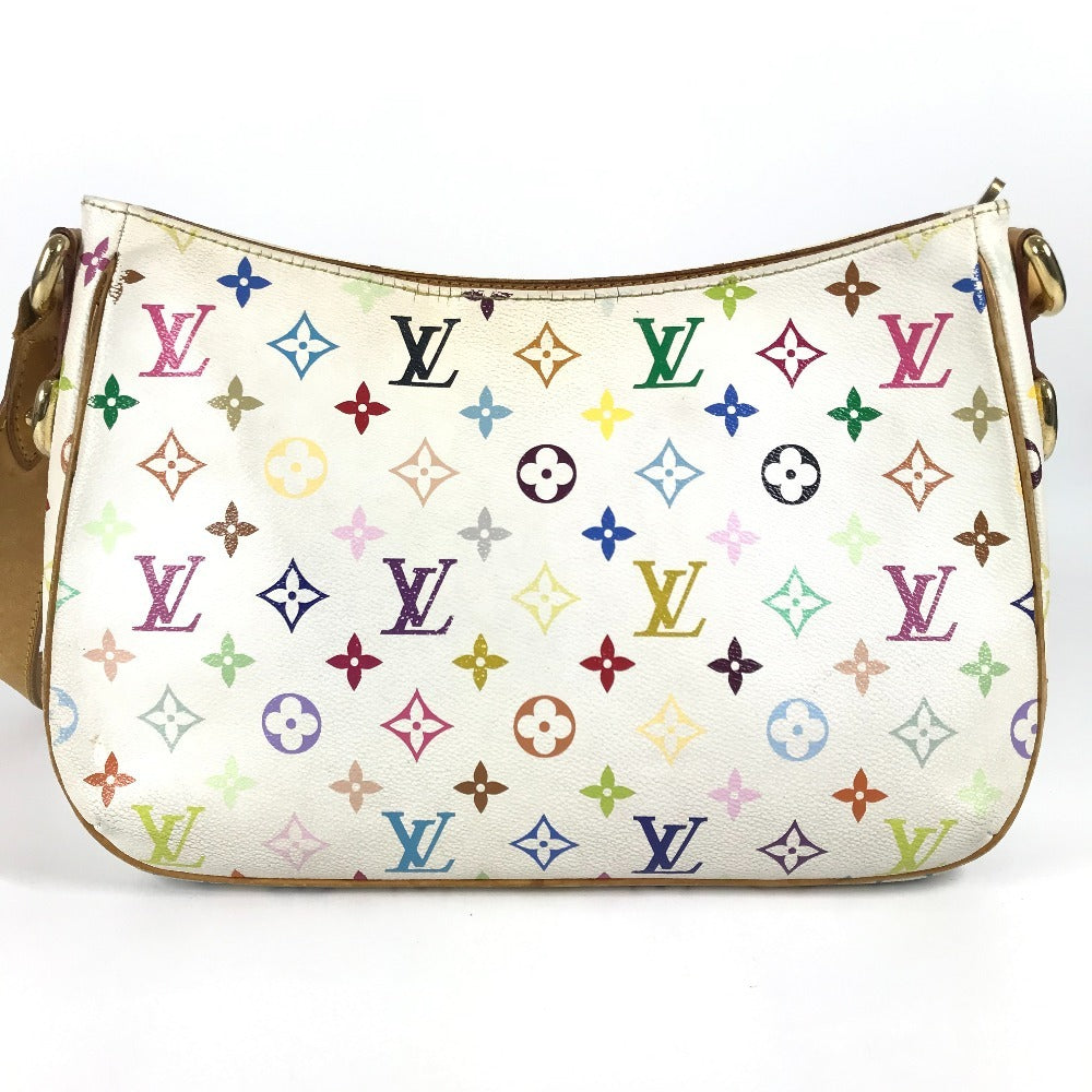 LOUIS VUITTON M40051 モノグラムマルチカラー ロッジGM カバン 斜め掛け ショルダーバッグ モノグラムマルチカラーキャンバス レディース ブロン ホワイト