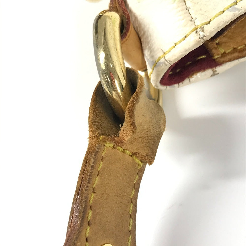 LOUIS VUITTON M40051 モノグラムマルチカラー ロッジGM カバン 斜め掛け ショルダーバッグ モノグラムマルチカラーキャンバス レディース ブロン ホワイト