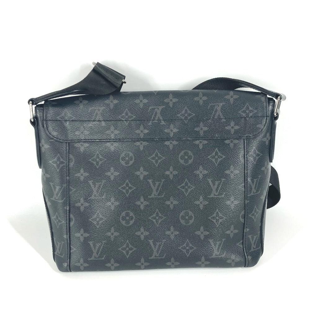 LOUIS VUITTON M40539 モノグラムエクリプス メッセンジャー エクスプローラーMM カバン フラップ 斜め掛け ショルダーバッグ モノグラムエクリプスキャンバス ユニセックス ブラック