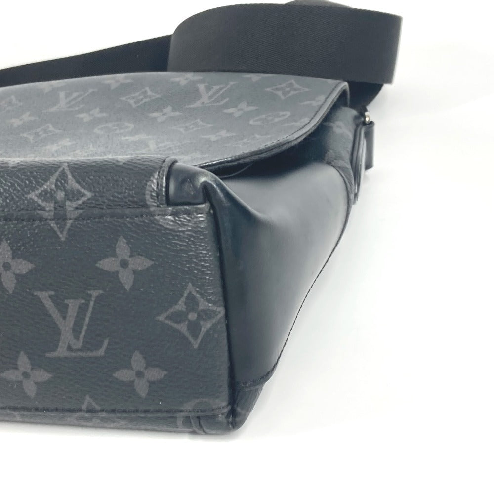 LOUIS VUITTON M40539 モノグラムエクリプス メッセンジャー エクスプローラーMM カバン フラップ 斜め掛け ショルダーバッグ モノグラムエクリプスキャンバス ユニセックス ブラック