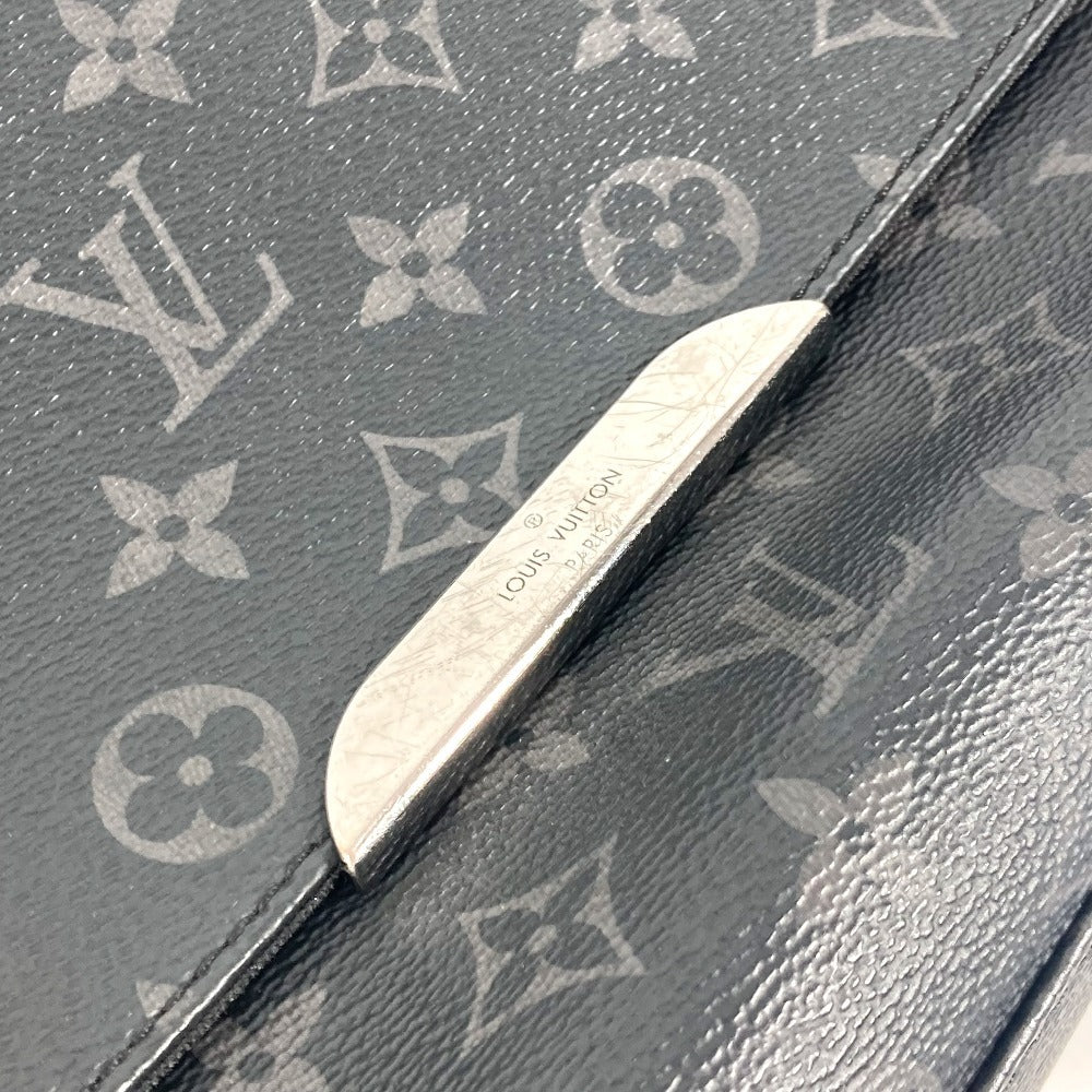 LOUIS VUITTON M40539 モノグラムエクリプス メッセンジャー エクスプローラーMM カバン フラップ 斜め掛け ショルダーバッグ モノグラムエクリプスキャンバス ユニセックス ブラック