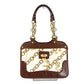 LOUIS VUITTON M95157 モノグラムチャーム カバ カバン ハンドバッグ トートバッグ ショルダーバッグ ビニール/レザー レディース ブラウン