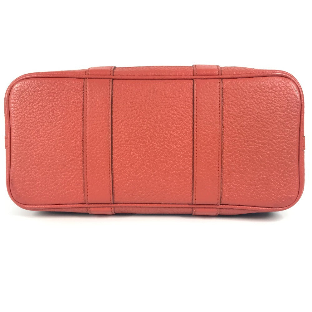 HERMES ガーデンパー ティTPM カバン ハンドバッグ バイカラー トートバッグ レザー/キャンバス レディース ブルー