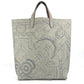 HERMES Karimi GM Shoulder Bag with Pouch, Felt Tote Bag, Women's, Gray