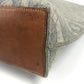 HERMES Karimi GM Shoulder Bag with Pouch, Felt Tote Bag, Women's, Gray