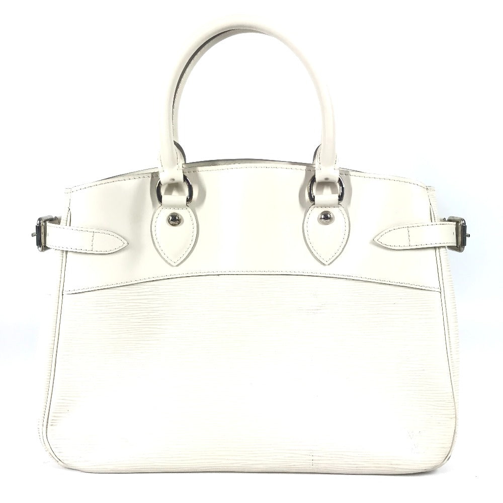 LOUIS VUITTON M5926J Epi Passy PM Tote Bag, Handbag, Epi Leather, Women's, Ivory White