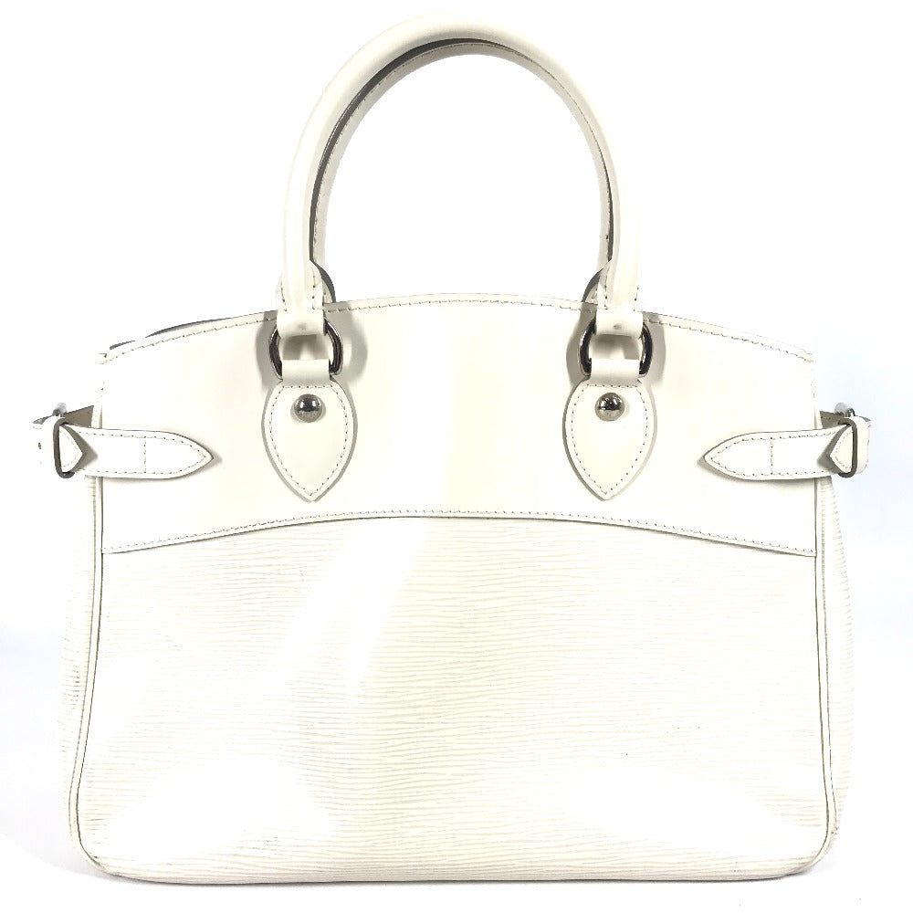 LOUIS VUITTON M5926J Epi Passy PM Tote Bag, Handbag, Epi Leather, Women's, Ivory White