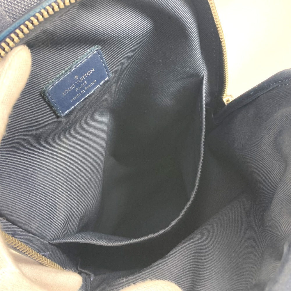 LOUIS VUITTON N40439 ダミエスクエアード アヴェニュー・スリングバッグ カバン ベルトバッグ ショルダーバッグ クロス ボディバッグ ダミエグラフィットキャンバス ユニセックス ネイビー