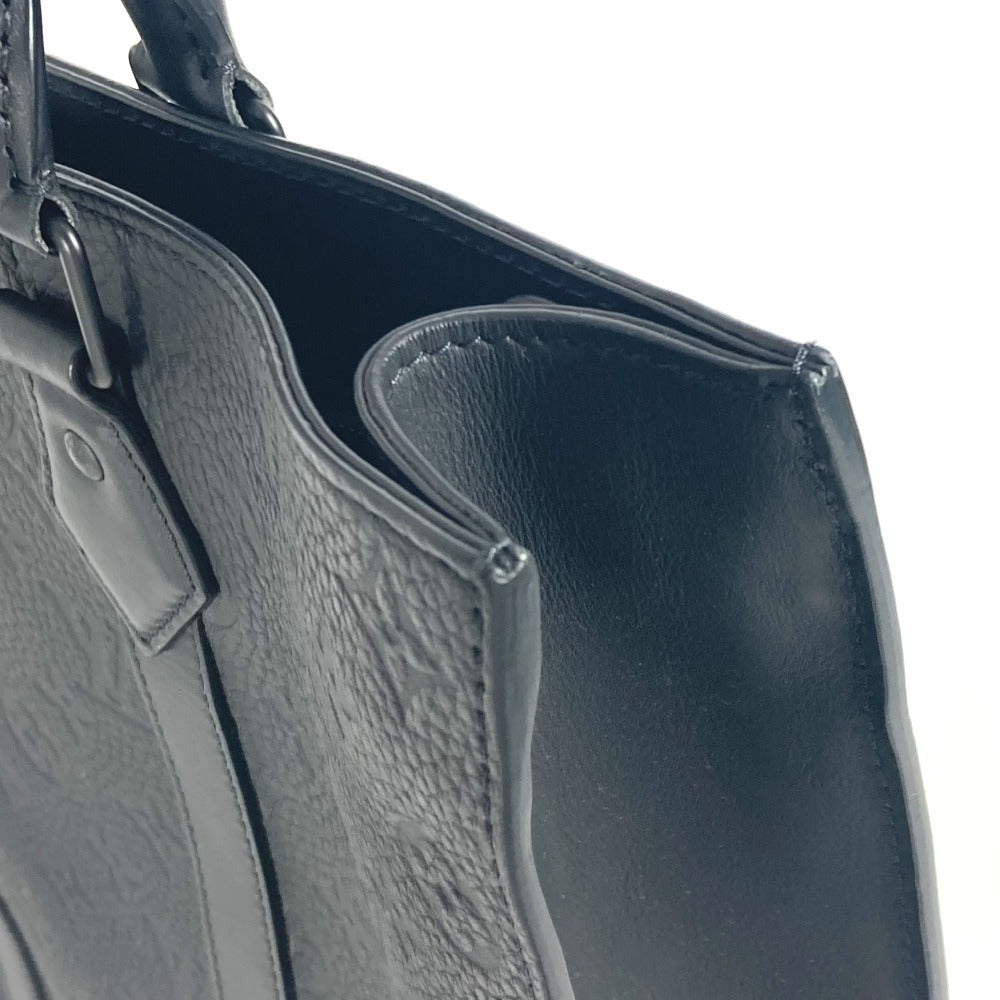 LOUIS VUITTON M21866 モノグラムトリヨン サックプラ カバン トートバッグ ハンドバッグ トリヨンレザー メンズ ノワール ブラック