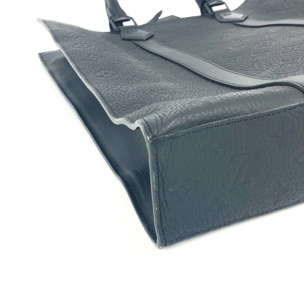 LOUIS VUITTON M21866 モノグラムトリヨン サックプラ カバン トートバッグ ハンドバッグ トリヨンレザー メンズ ノワール ブラック