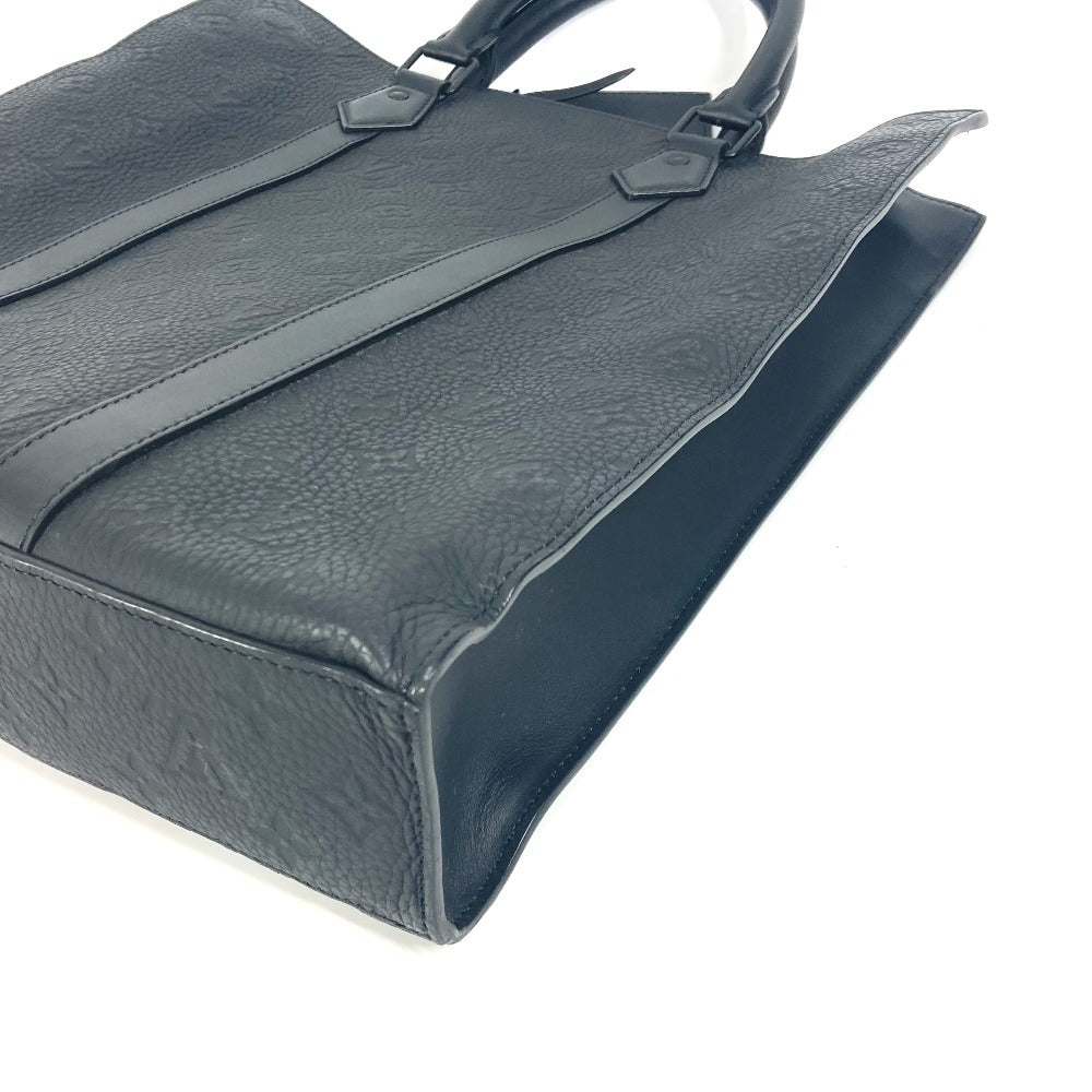 LOUIS VUITTON M21866 モノグラムトリヨン サックプラ カバン トートバッグ ハンドバッグ トリヨンレザー メンズ ノワール ブラック