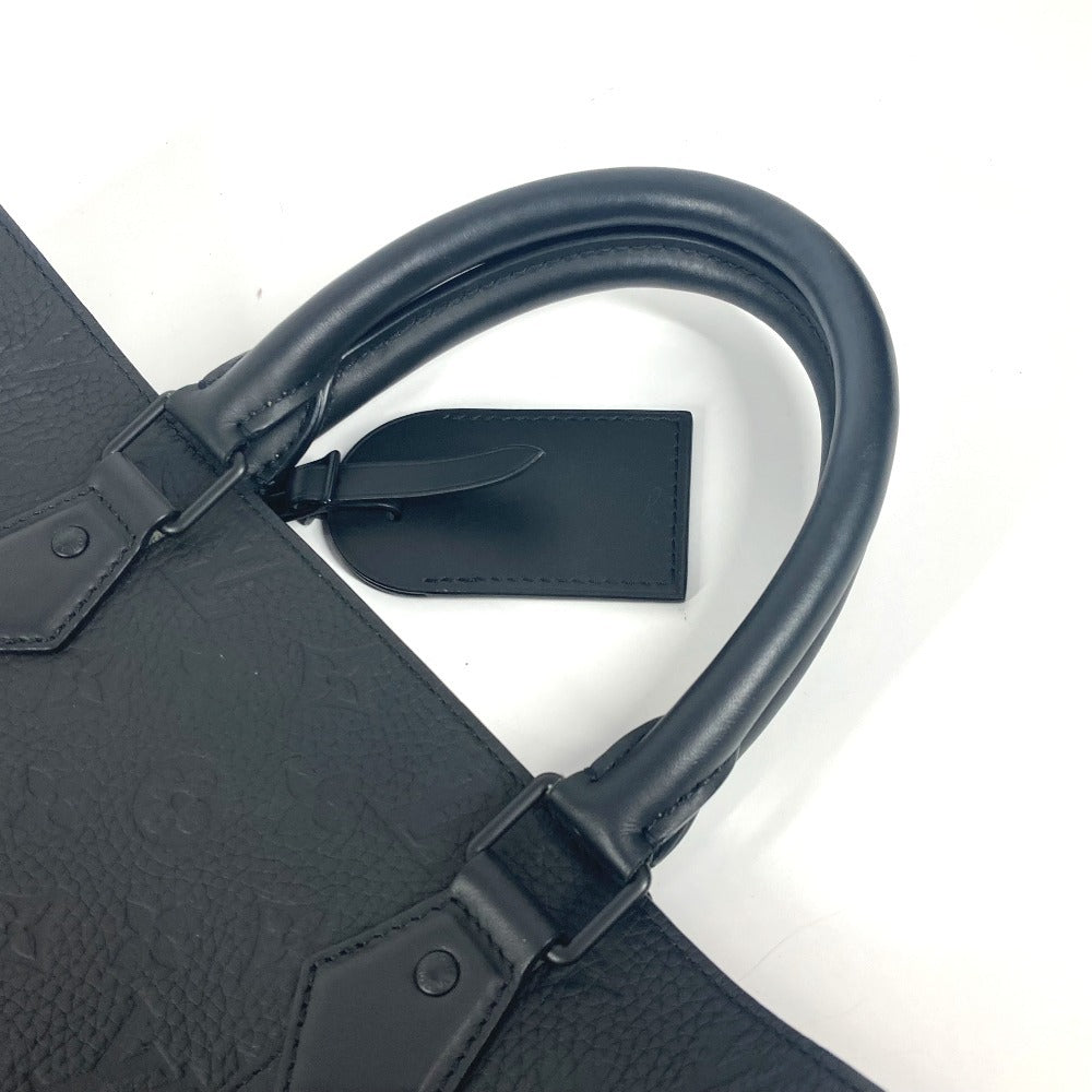 LOUIS VUITTON M21866 モノグラムトリヨン サックプラ カバン トートバッグ ハンドバッグ トリヨンレザー メンズ ノワール ブラック