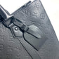LOUIS VUITTON M21866 モノグラムトリヨン サックプラ カバン トートバッグ ハンドバッグ トリヨンレザー メンズ ノワール ブラック