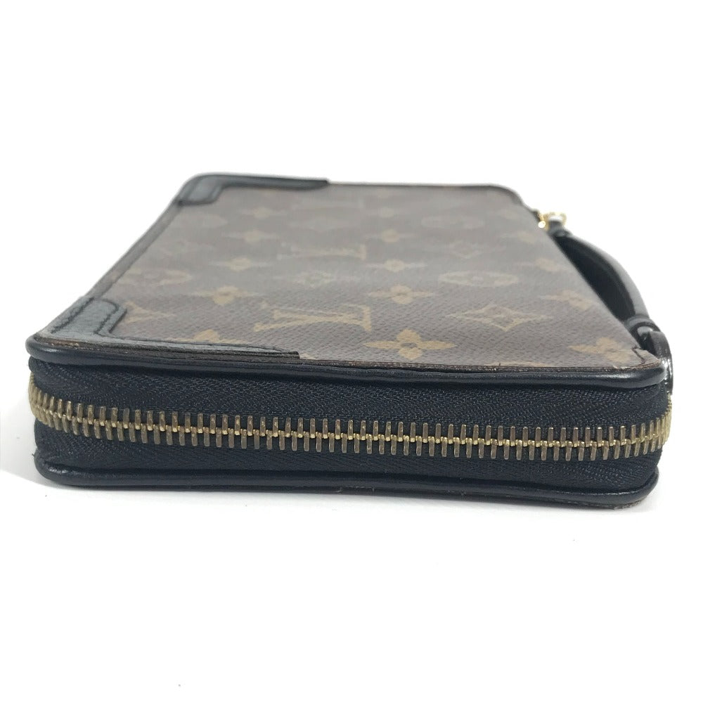 LOUIS VUITTON M60679 モノグラムマカサー デイリーオーガナイザー トラベルケース セカンドバッグ 長財布 モノグラムキャンバス ユニセックス ブラウン
