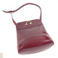 Vintage HERMES Alix Shoulder Bag, Leather, Women's, Bordeaux