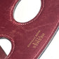 Vintage HERMES Alix Shoulder Bag, Leather, Women's, Bordeaux