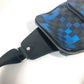 LOUIS VUITTON N40067 Damier Graphite Pixel Avenue Sling Bag, Crossbody Bag, Damier Graphite Canvas, Unisex, Blue