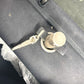 HERMES Airbag Ad PM Handbag/Tote Bag in Leather/Canvas, Unisex, Black