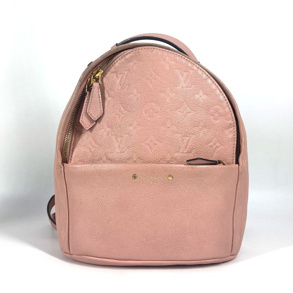 LOUIS VUITTON M44019 モノグラムアンプラント ソルボンヌ バックパック カバン リュック リュックサック モノグラムアンプラントレザー レディース ピンク