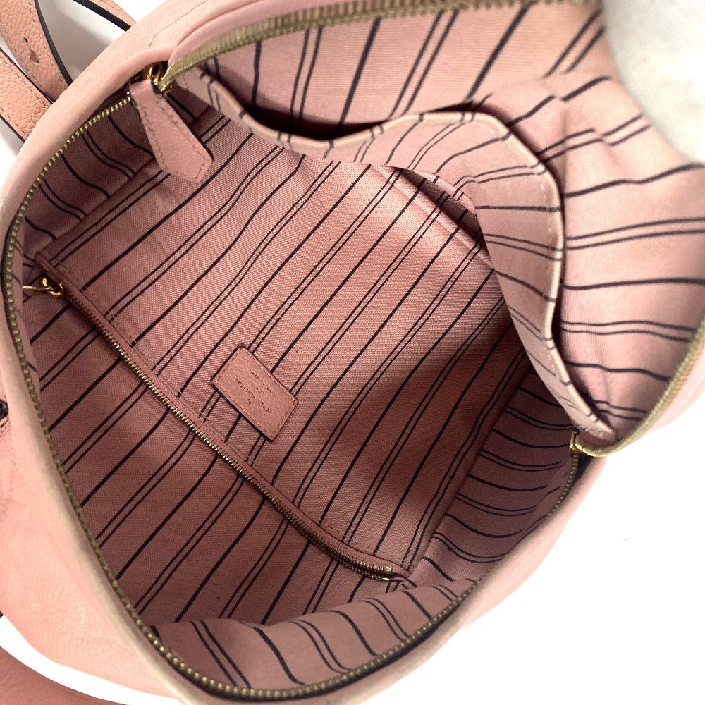 LOUIS VUITTON M44019 モノグラムアンプラント ソルボンヌ バックパック カバン リュック リュックサック モノグラムアンプラントレザー レディース ピンク