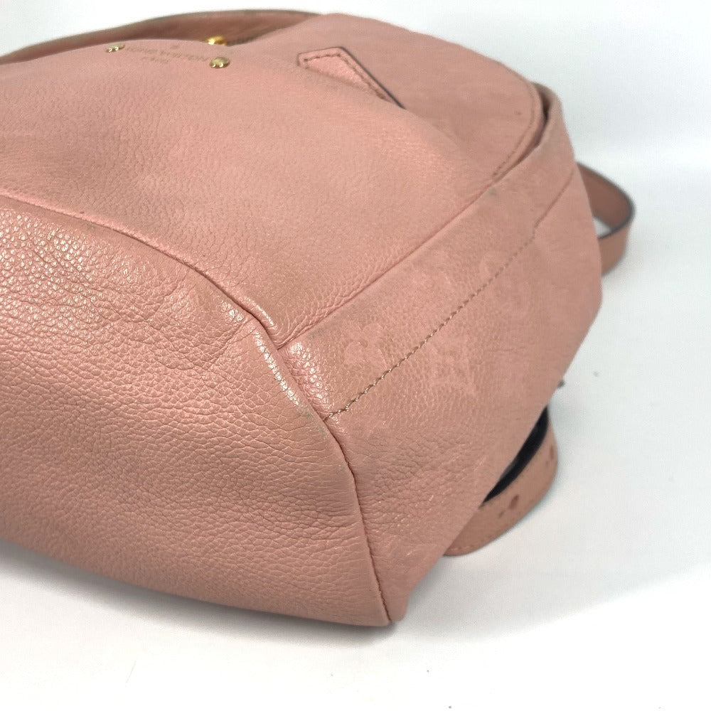 LOUIS VUITTON M44019 モノグラムアンプラント ソルボンヌ バックパック カバン リュック リュックサック モノグラムアンプラントレザー レディース ピンク