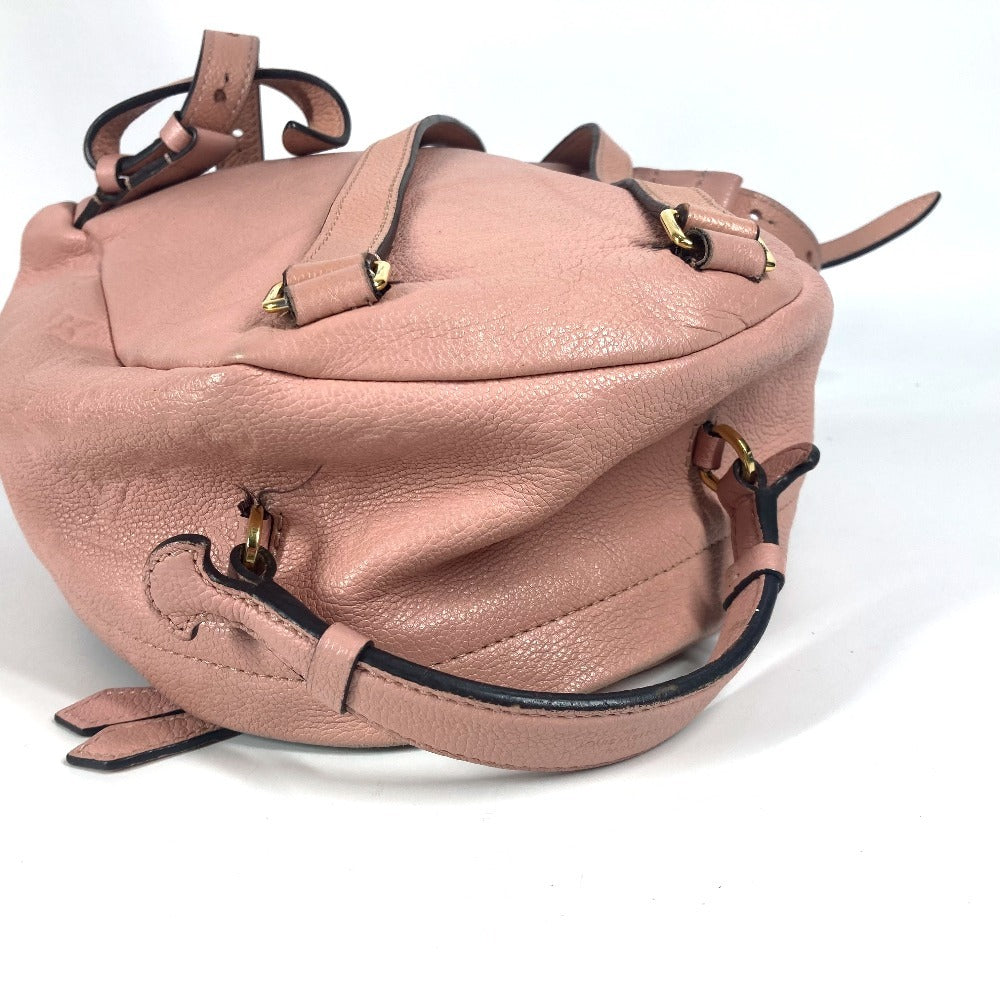 LOUIS VUITTON M44019 モノグラムアンプラント ソルボンヌ バックパック カバン リュック リュックサック モノグラムアンプラントレザー レディース ピンク