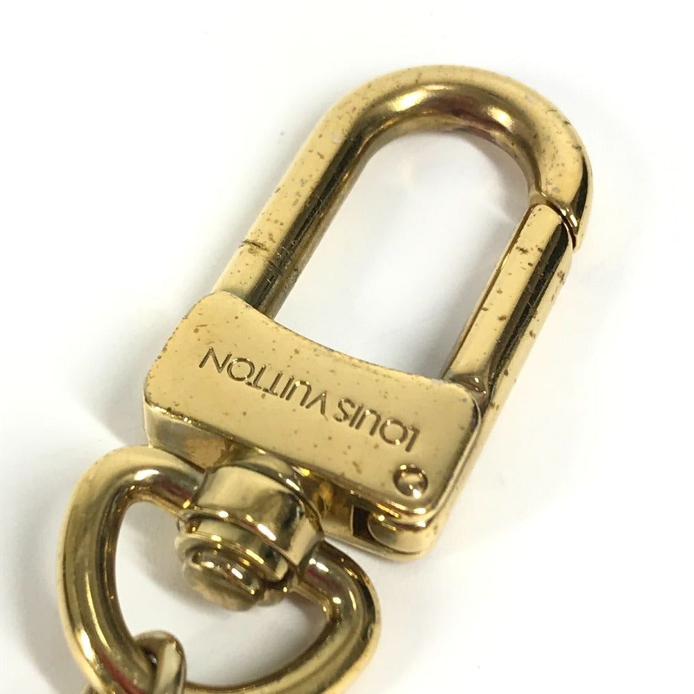 LOUIS VUITTON M66985 Chain Iconic Bag Charm Keychain Metal Women's Gold