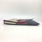 GUCCI 476077 BEE Border Pearl and Rhinestone Bag Pouch Clutch Bag Leather Unisex Red