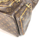 LOUIS VUITTON M44658 Monogram Trio Backpack, Virgil Abloh Chain Backpack, Monogram Canvas, Unisex, Brown