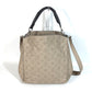 LOUIS VUITTON M50032 Monogram Mahina Babylon PM Tote Bag, 2-Way Shoulder Bag, Monogram Mahina Leather, Women's, Galle, Beige