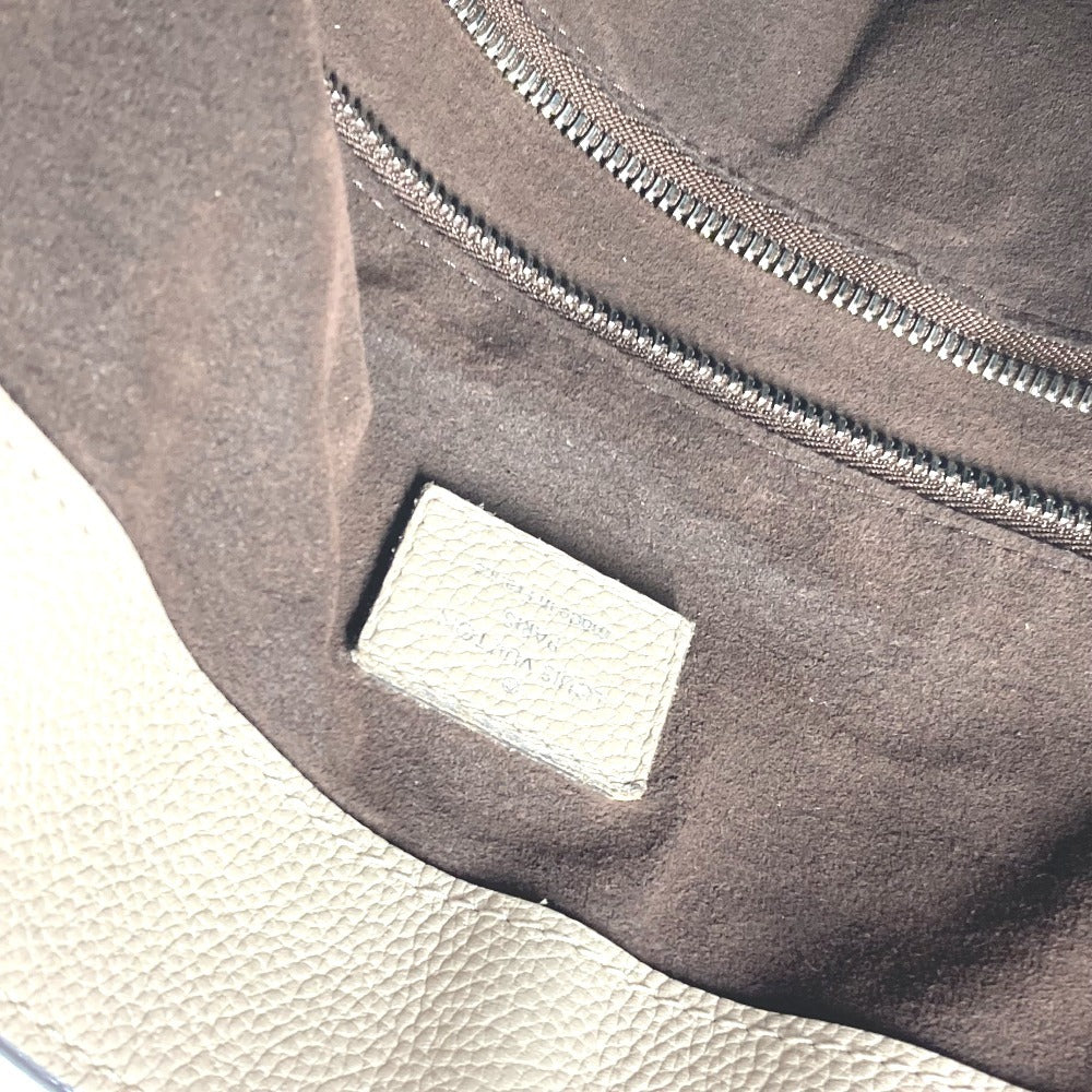 LOUIS VUITTON M50032 Monogram Mahina Babylon PM Tote Bag, 2-Way Shoulder Bag, Monogram Mahina Leather, Women's, Galle, Beige