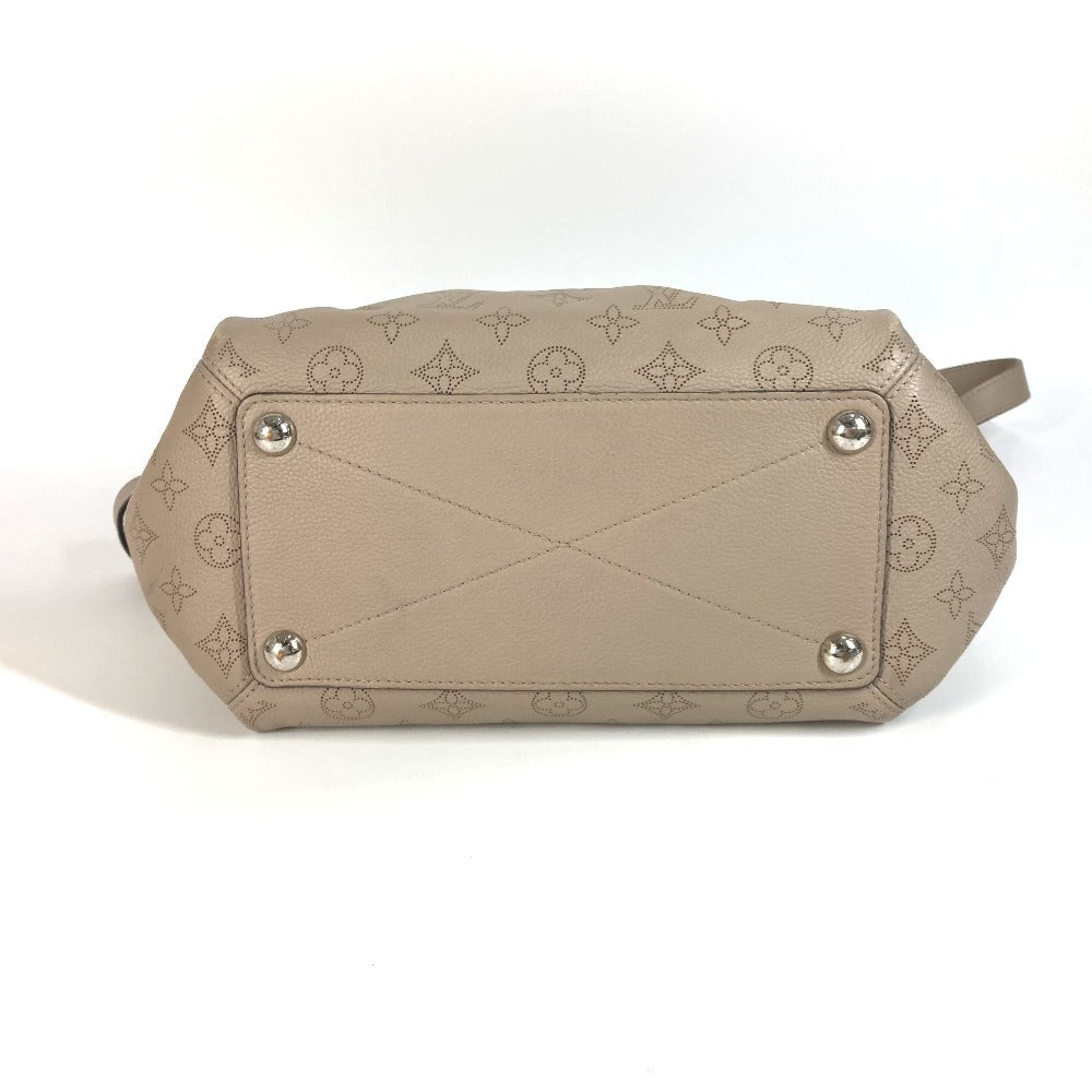 LOUIS VUITTON M50032 Monogram Mahina Babylon PM Tote Bag, 2-Way Shoulder Bag, Monogram Mahina Leather, Women's, Galle, Beige