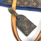 LOUIS VUITTON M50147 Monogram V-Line Cabas NS Shoulder Tote Bag, Vertical Tote, Monogram Canvas, Unisex, Brown