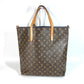LOUIS VUITTON M50147 Monogram V-Line Cabas NS Shoulder Tote Bag, Vertical Tote, Monogram Canvas, Unisex, Brown