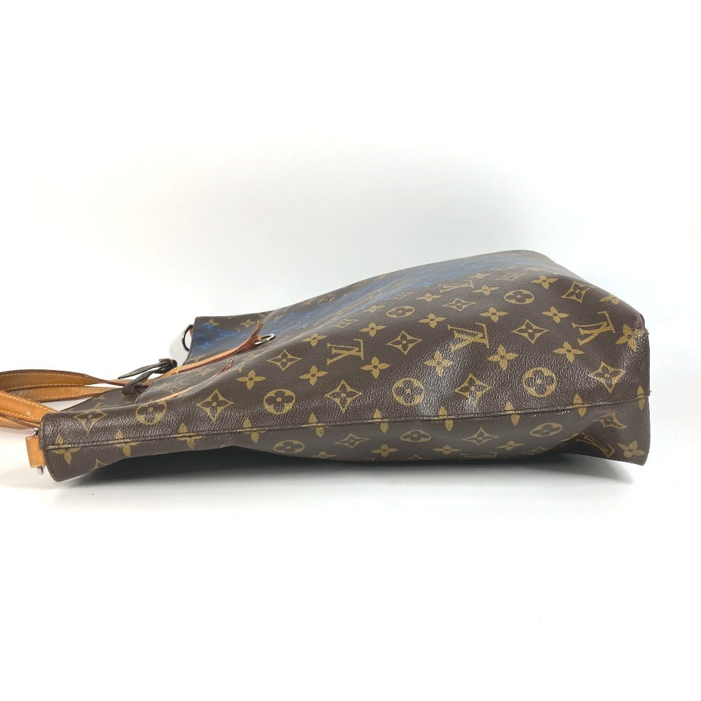 LOUIS VUITTON M50147 Monogram V-Line Cabas NS Shoulder Tote Bag, Vertical Tote, Monogram Canvas, Unisex, Brown