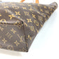 LOUIS VUITTON M50147 Monogram V-Line Cabas NS Shoulder Tote Bag, Vertical Tote, Monogram Canvas, Unisex, Brown