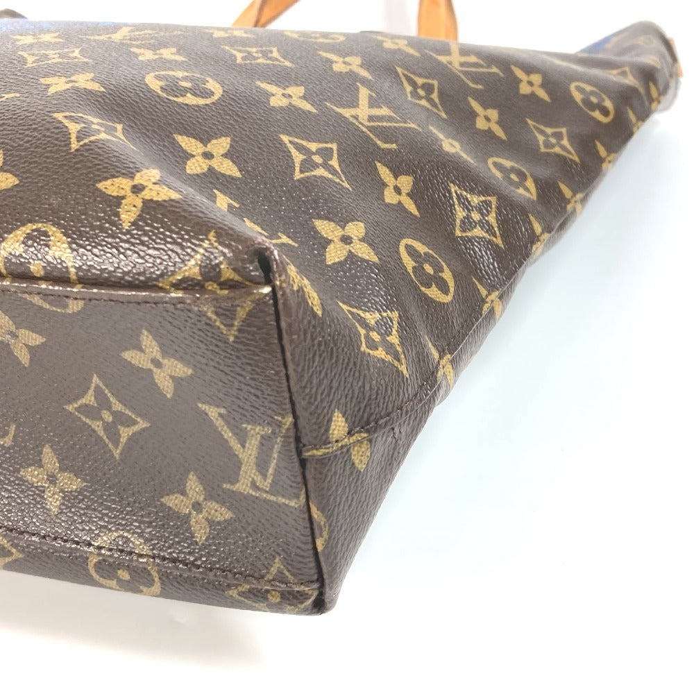 LOUIS VUITTON M50147 Monogram V-Line Cabas NS Shoulder Tote Bag, Vertical Tote, Monogram Canvas, Unisex, Brown