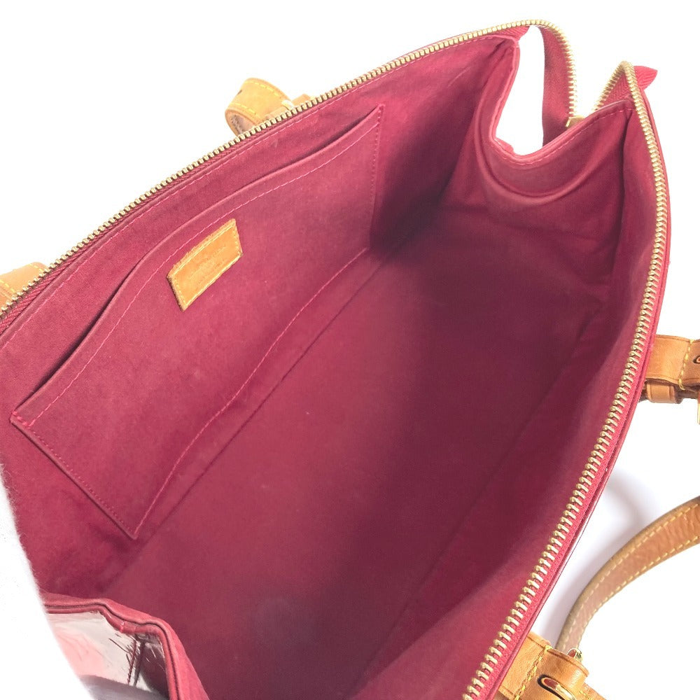 LOUIS VUITTON M93507 Monogram Vernis Rosewood Avenue Shoulder Bag in Monogram Vernis Canvas, Women's, Pomme d'Amour, Red