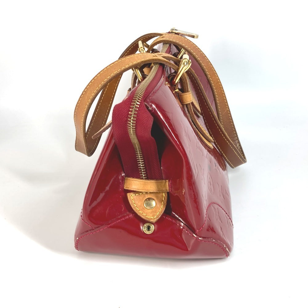 LOUIS VUITTON M93507 Monogram Vernis Rosewood Avenue Shoulder Bag in Monogram Vernis Canvas, Women's, Pomme d'Amour, Red
