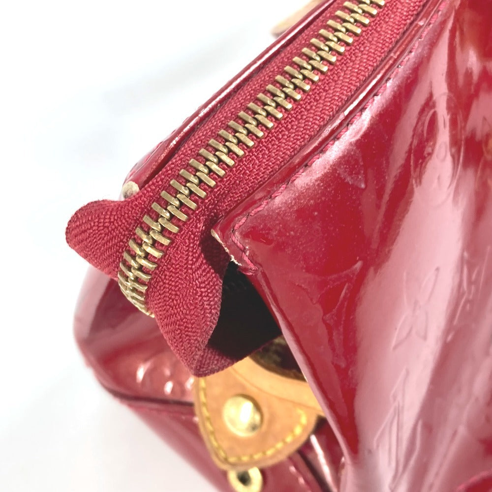 LOUIS VUITTON M93507 Monogram Vernis Rosewood Avenue Shoulder Bag in Monogram Vernis Canvas, Women's, Pomme d'Amour, Red