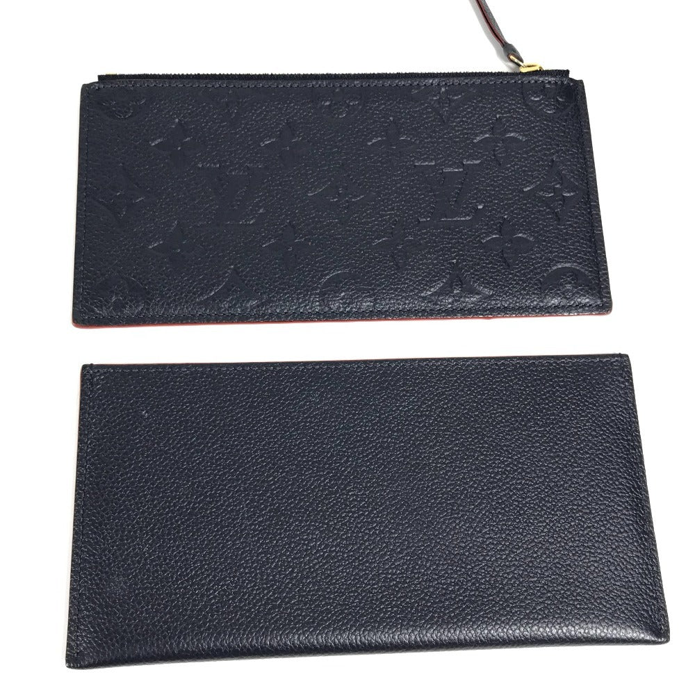 LOUIS VUITTON M64099 モノグラムアンプラント ポシェット・フェリシー チェーン カバン 肩掛け 斜め掛け 長財布 チェーンウォレット ショルダーバッグ モノグラムアンプラントレザー レディース ネイビー