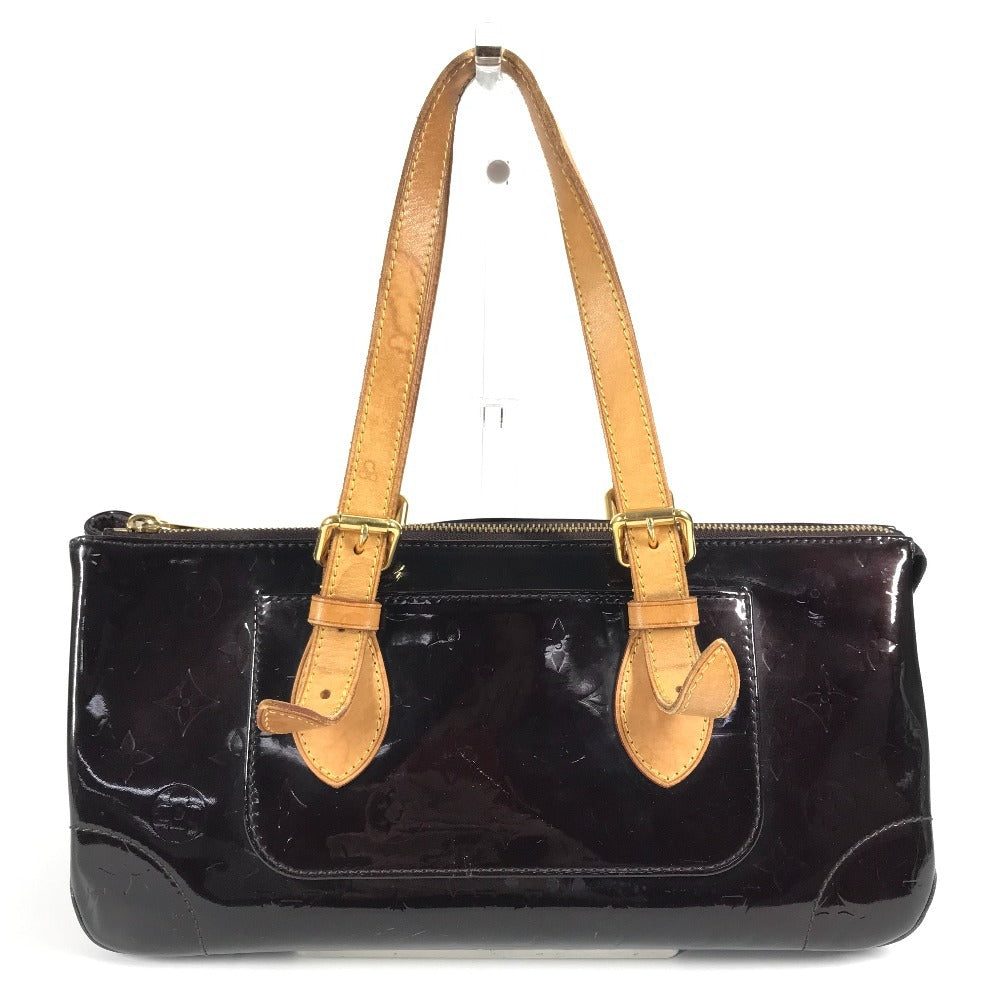 LOUIS VUITTON M93510 モノグラムヴェルニ ローズウッドアヴェニュー カバン 肩掛け ショルダーバッグ モノグラムヴェルニキャンバス ユニセックス アマラント パープル