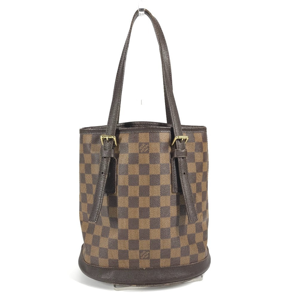 LOUIS VUITTON N42240 ダミエ マレ カバン ばけつ 肩掛け トートバッグ ショルダーバッグ ダミエキャンバス レディース エベヌ ブラウン