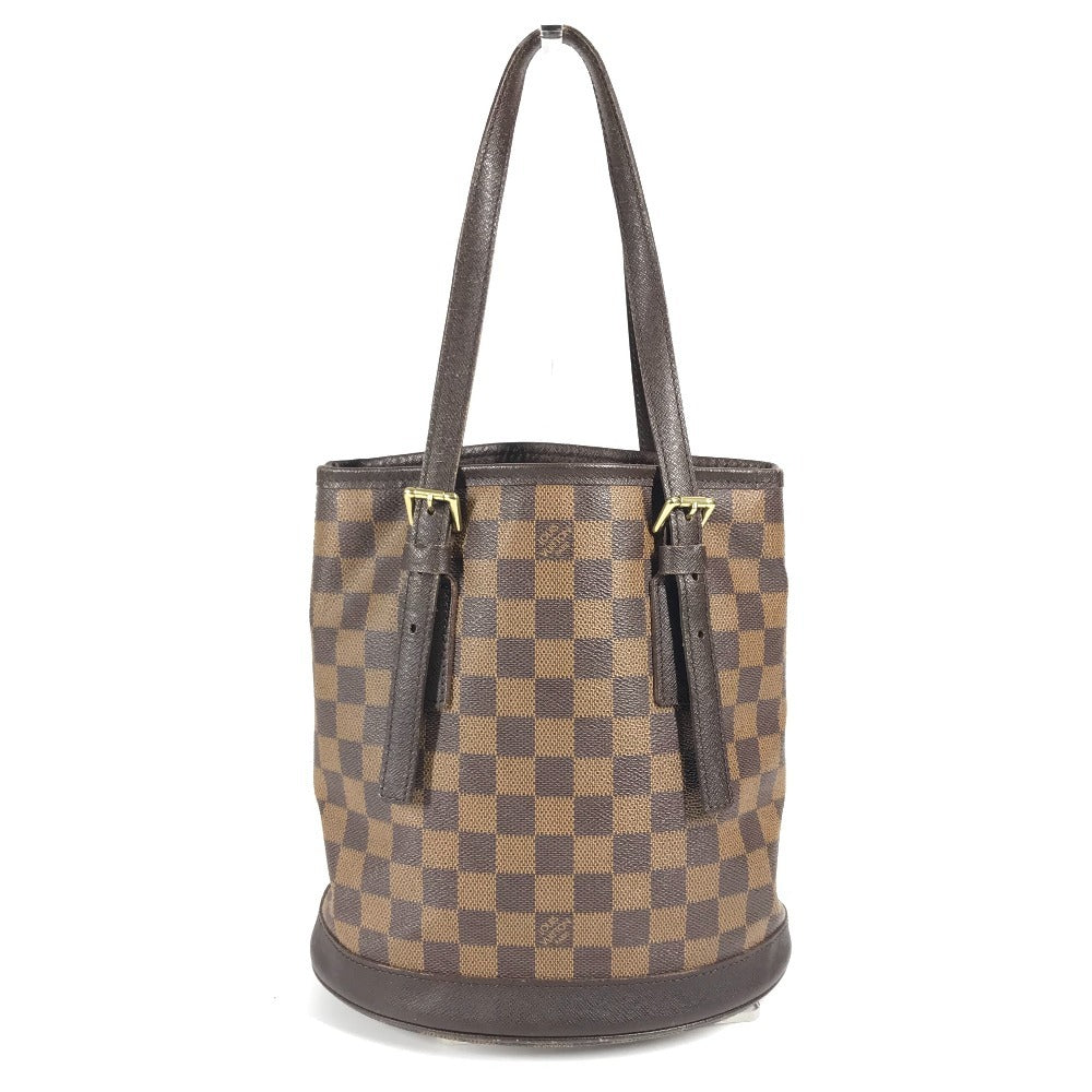 LOUIS VUITTON N42240 ダミエ マレ カバン ばけつ 肩掛け トートバッグ ショルダーバッグ ダミエキャンバス レディース エベヌ ブラウン
