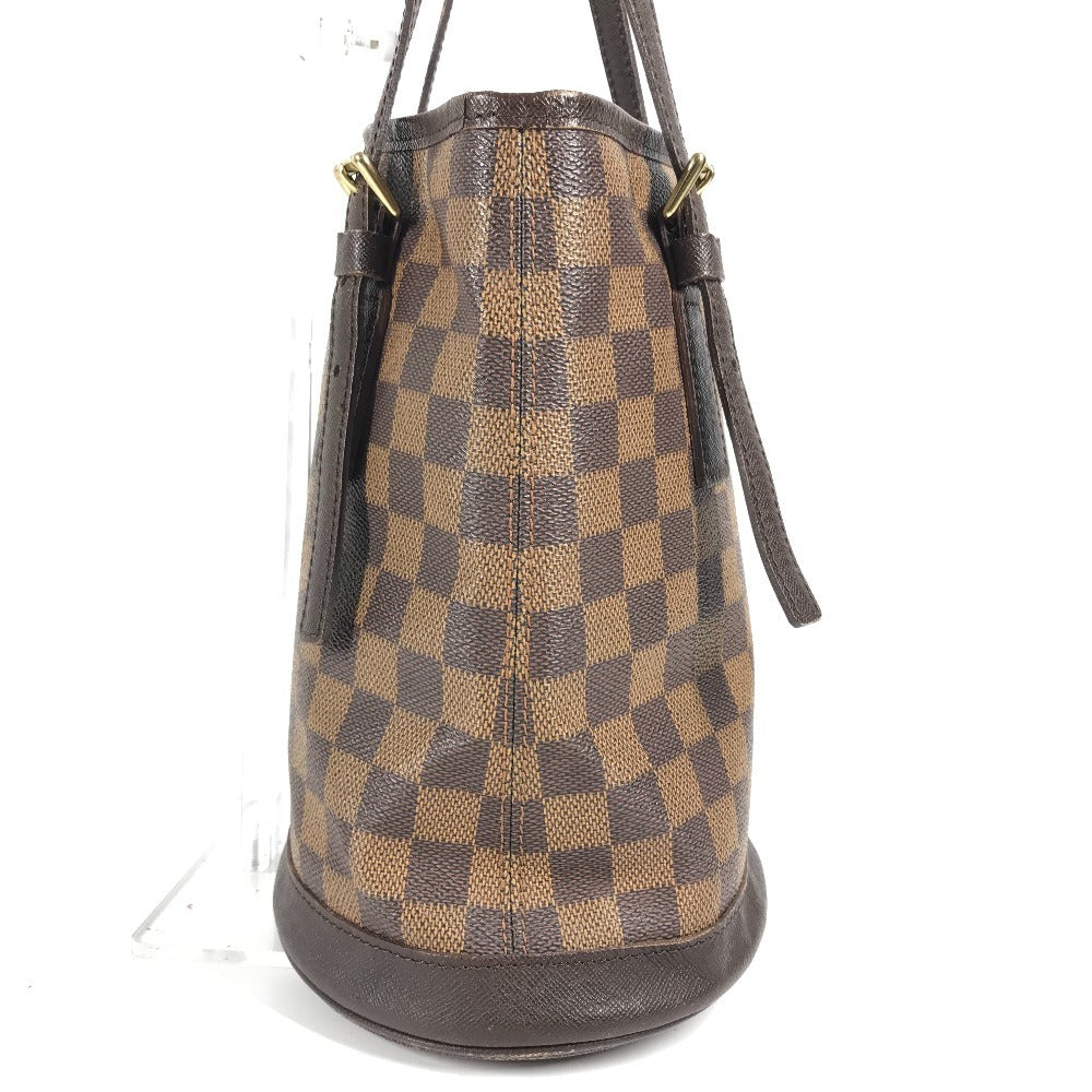 LOUIS VUITTON N42240 ダミエ マレ カバン ばけつ 肩掛け トートバッグ ショルダーバッグ ダミエキャンバス レディース エベヌ ブラウン
