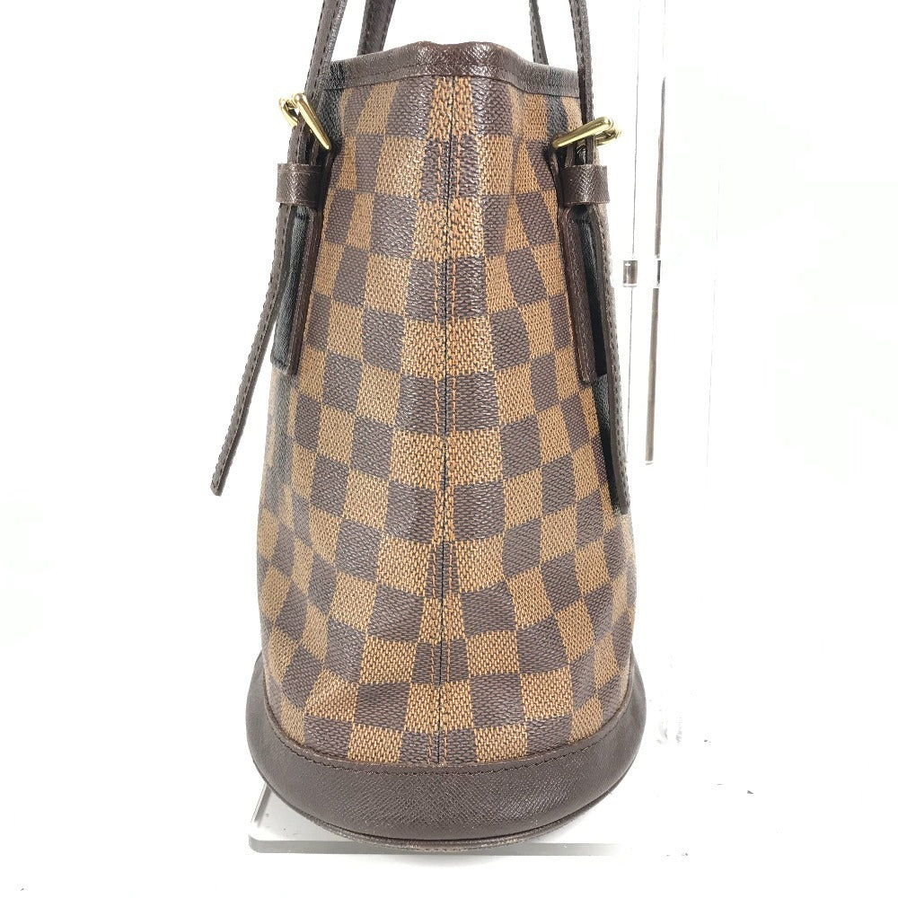 LOUIS VUITTON N42240 ダミエ マレ カバン ばけつ 肩掛け トートバッグ ショルダーバッグ ダミエキャンバス レディース エベヌ ブラウン