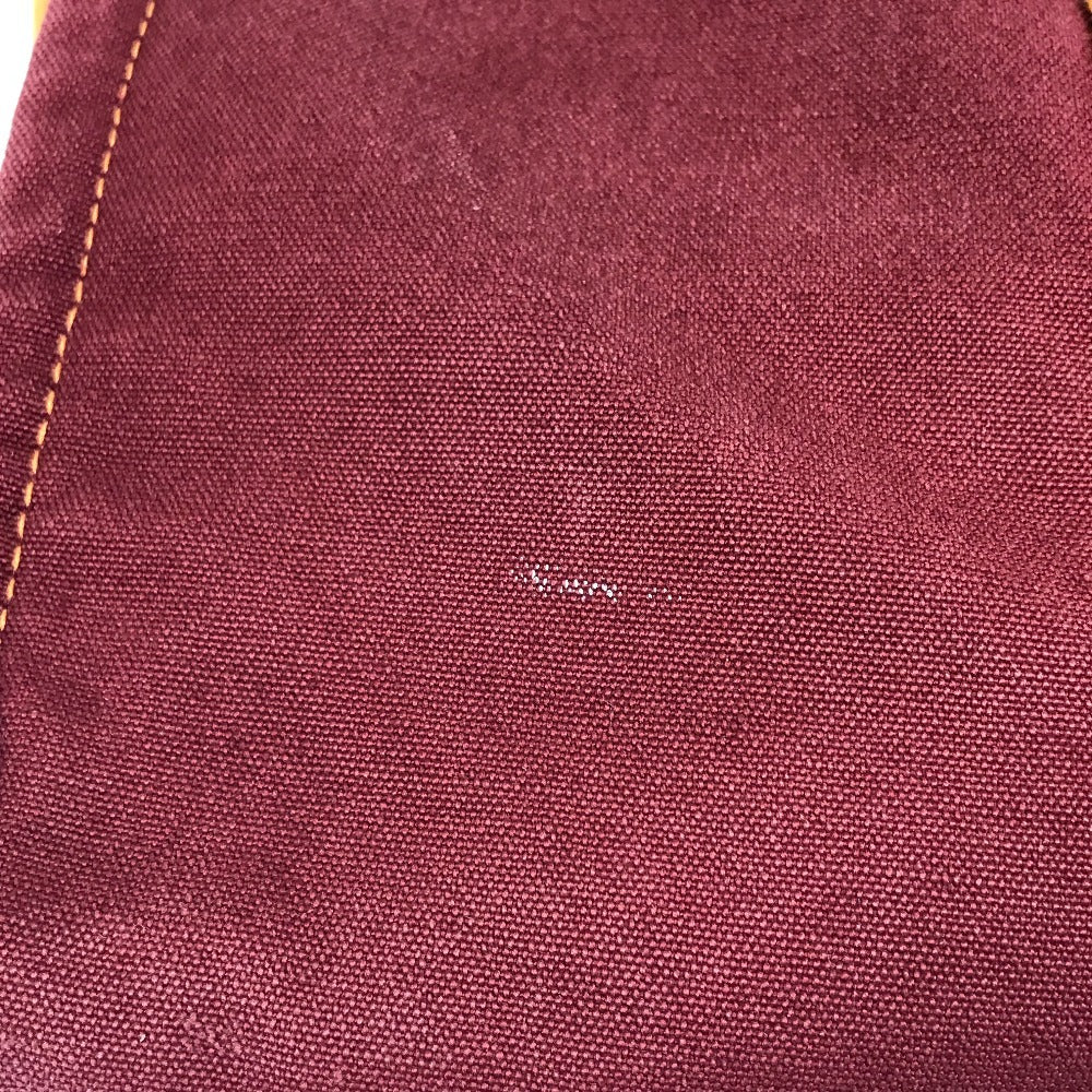 HERMES フレンチフェスティバル ハワイ 2002 バイカラー フールトゥMM フールトゥ MM カバン トートバッグ ハンドバッグ コットン レディース オレンジ