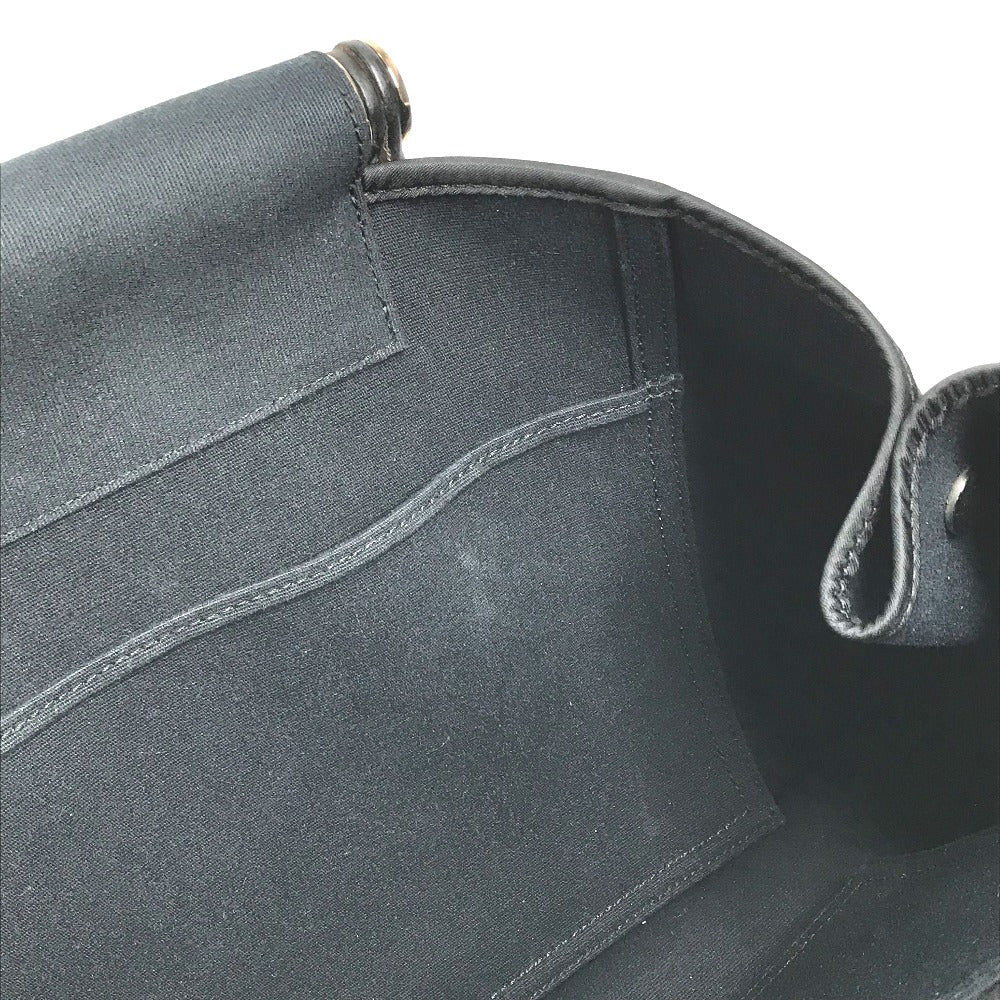 HERMES カバックエランPM カバックエラン PM ショルダーバッグ カバン 肩掛け トートバッグ レザー/キャンバス レディース ダークネイビー